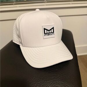 Melin White Performance Hat